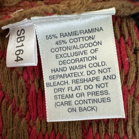 Vintage Susan Bristol Cardigan Sweater with Scottish Terriers - Women's Size L - Picture 6 of 10